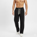 French Cotton men Wide Leg Pants