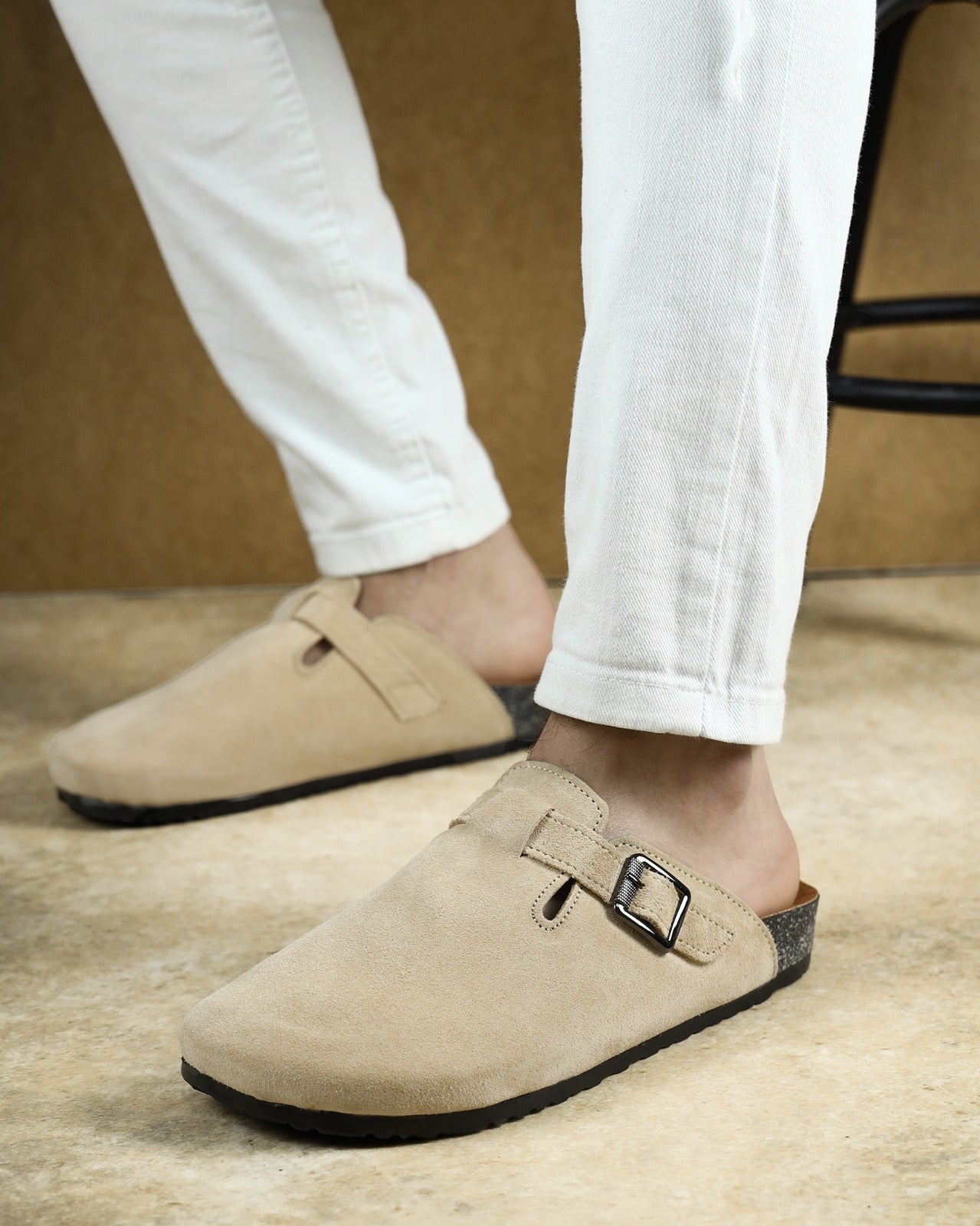 Genuine Leather Slippers