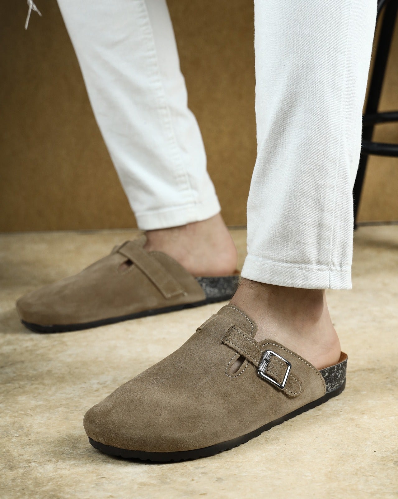 Genuine Leather Slippers