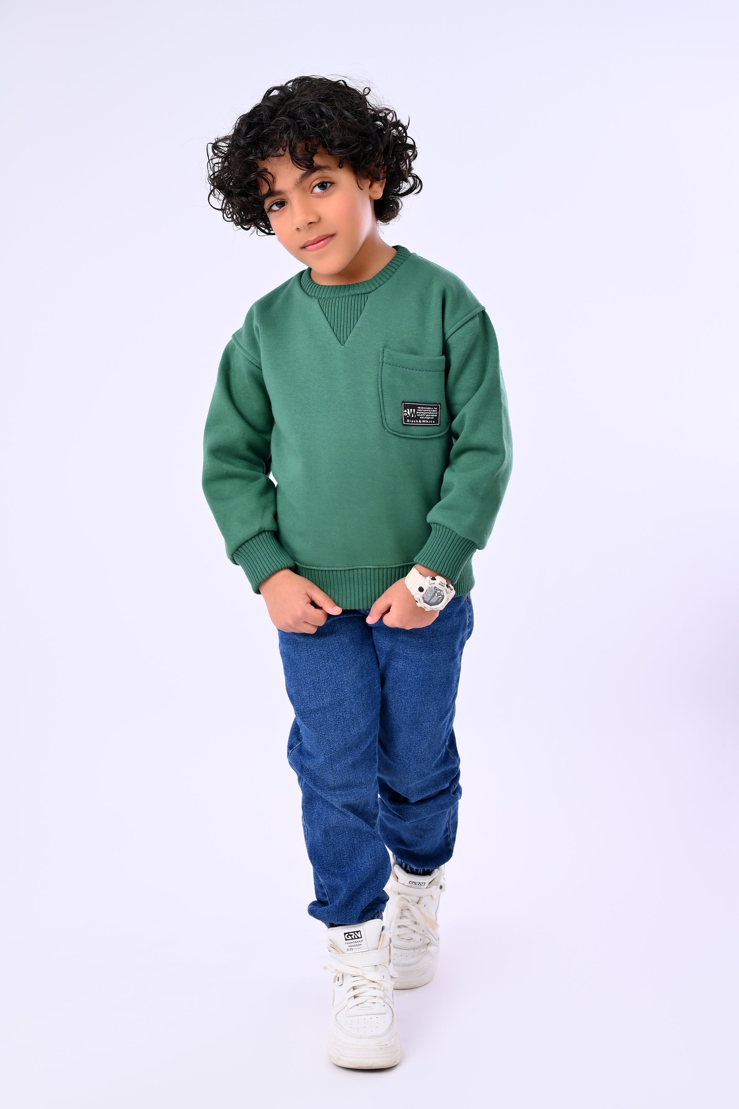 Cotton Kids Round Neck Sweatshirt