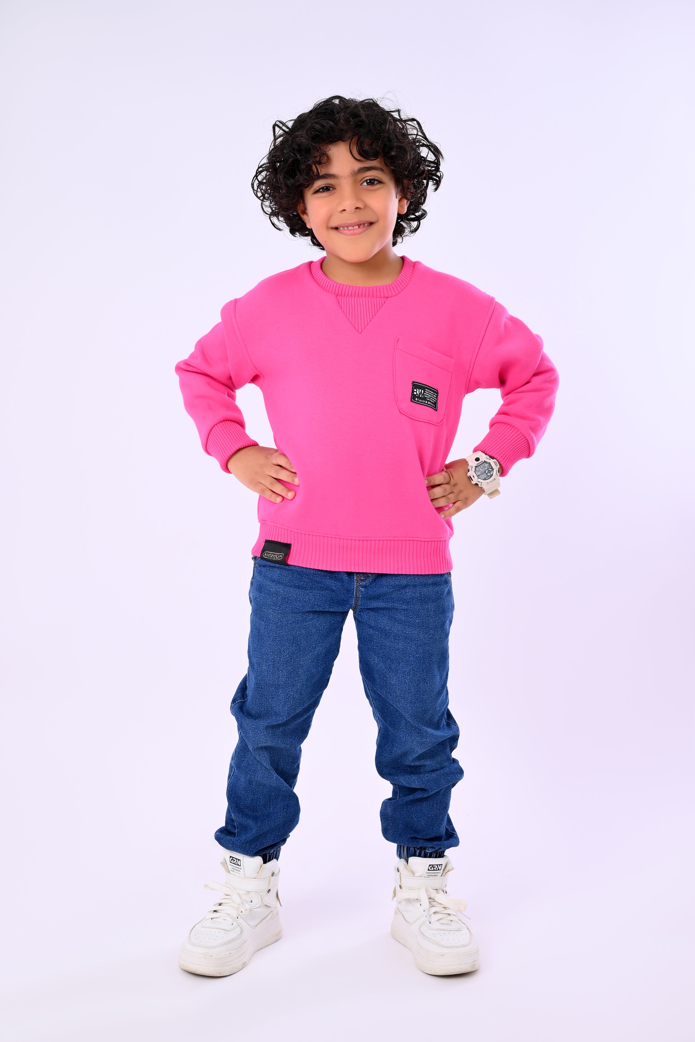 Cotton Kids Round Neck Sweatshirt
