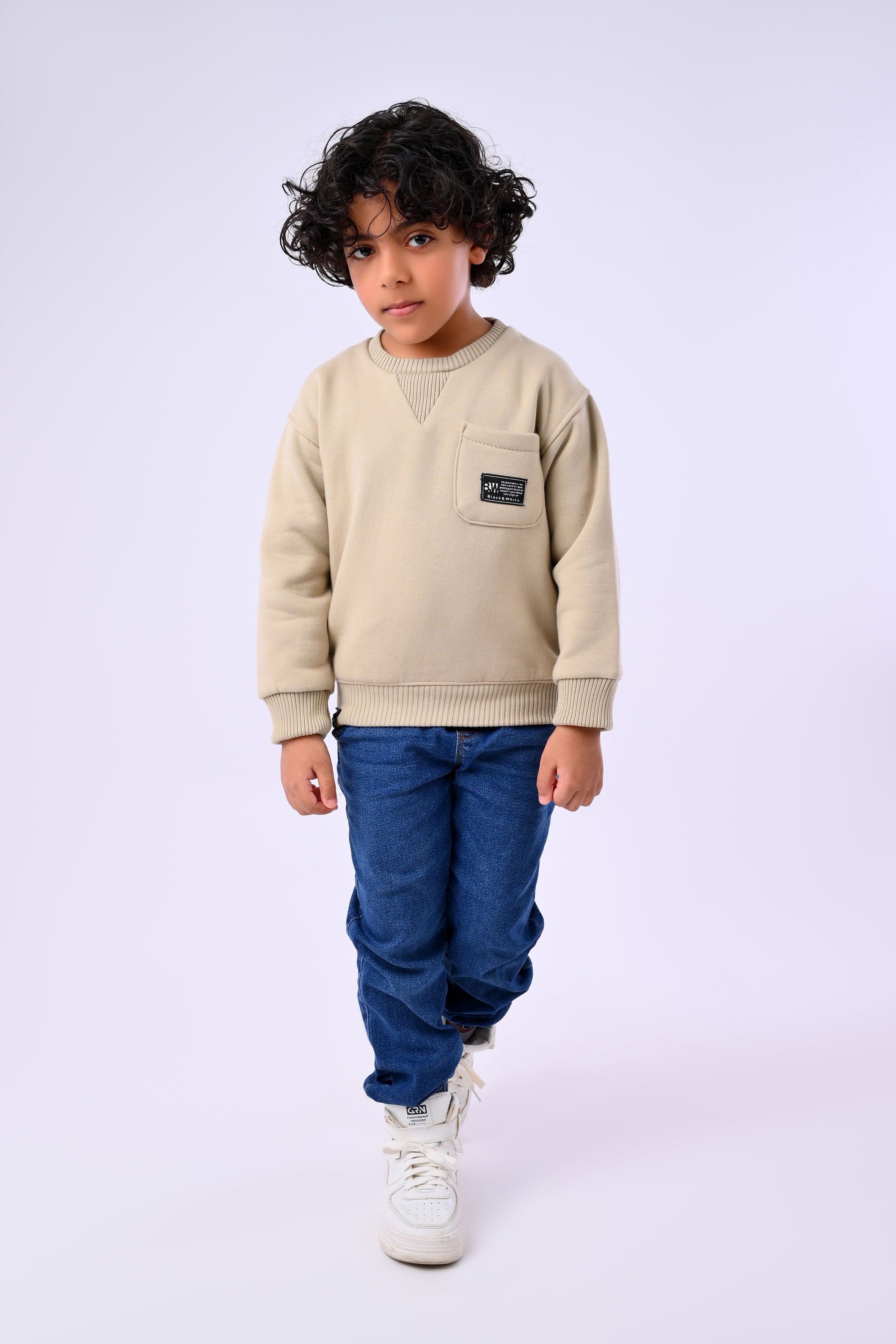 Cotton Kids Round Neck Sweatshirt