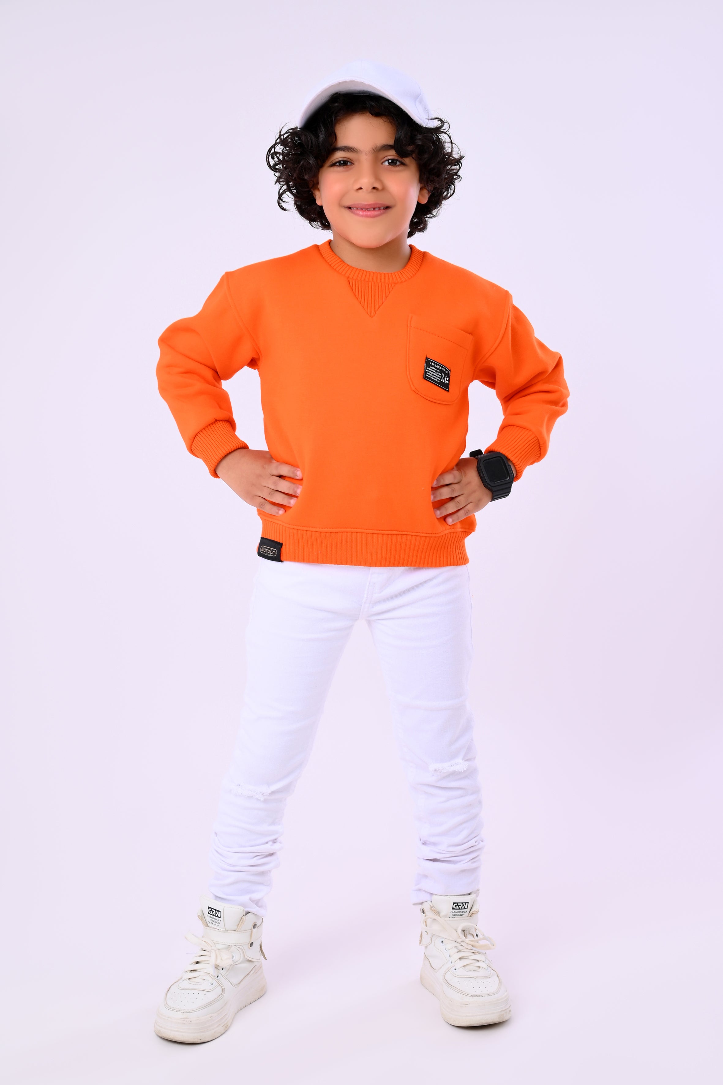 Cotton Kids Round Neck Sweatshirt