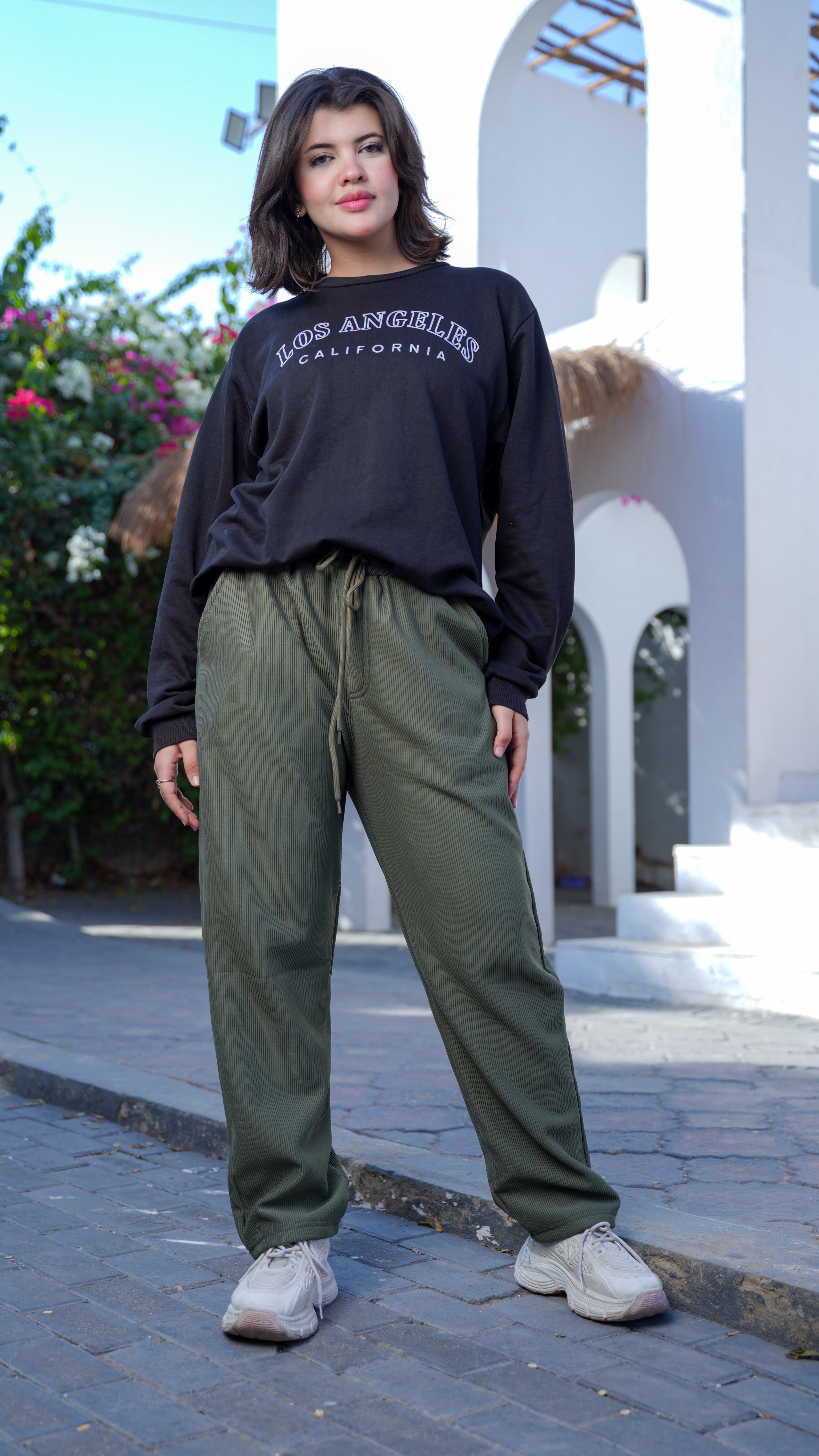 Corduroy Women Winter Pants