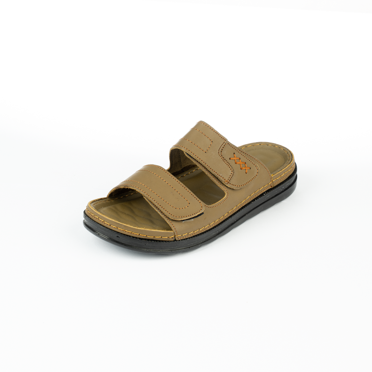 Genuine Leather Men’s Medical Slippers