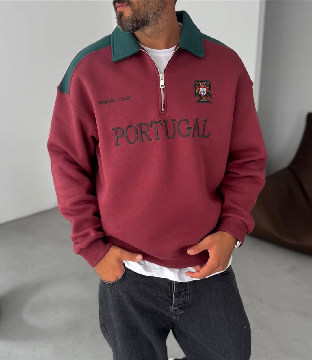 premium Cotton Portugal Sweatshirt