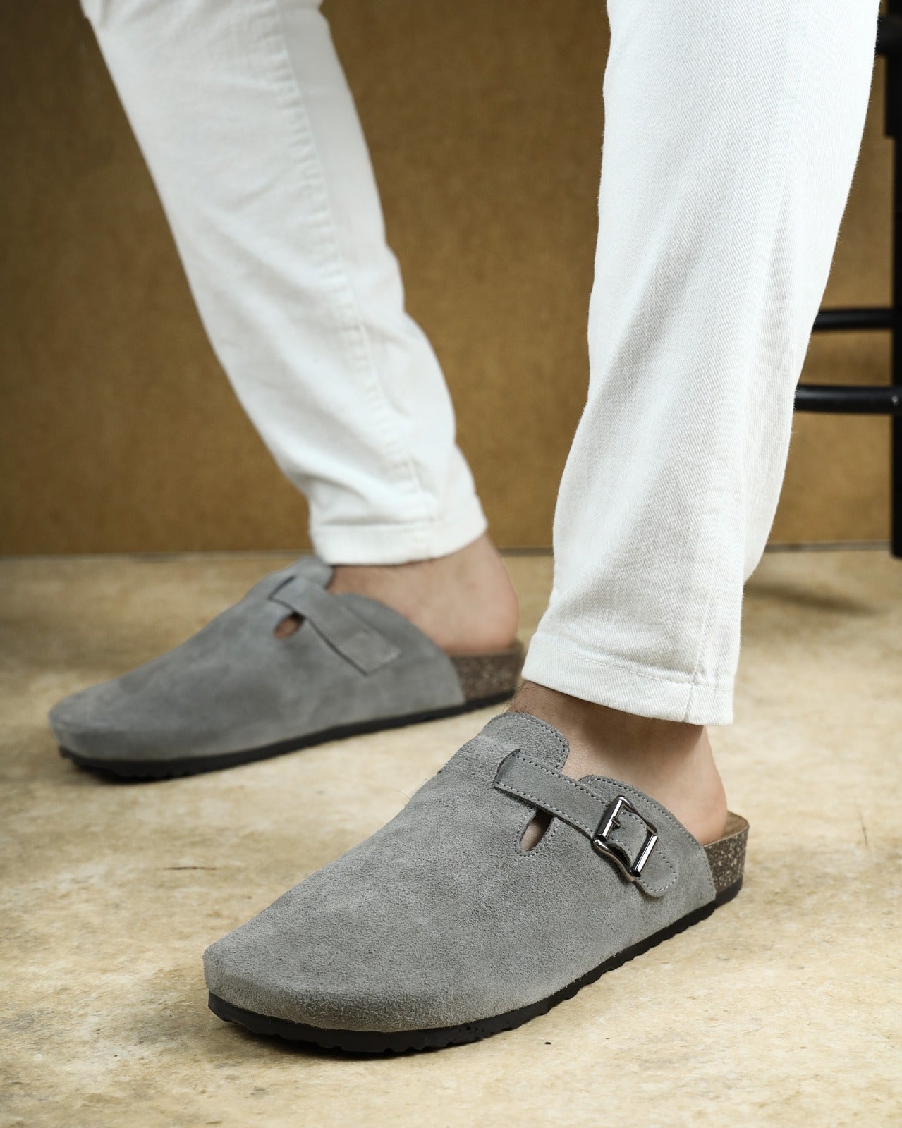 Genuine Leather Slippers