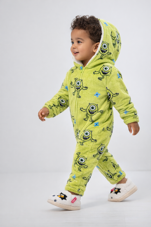 Baby Bear Fur Lined Jumpsuit